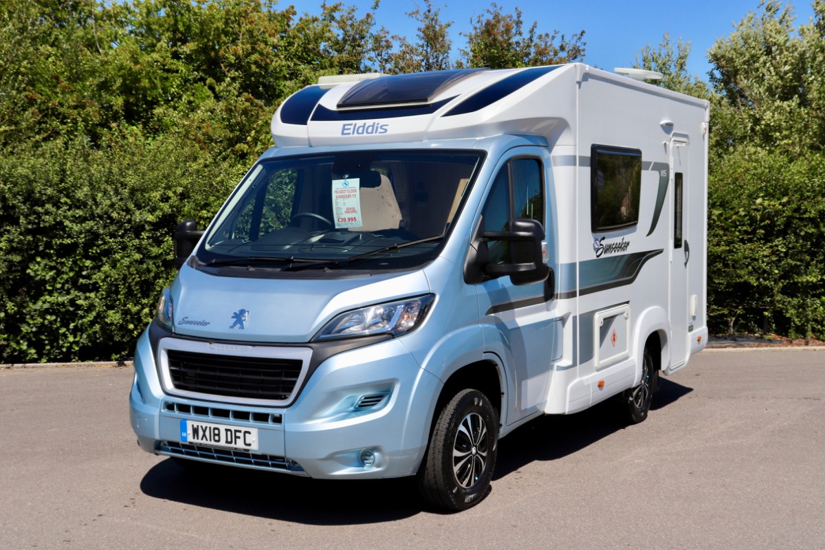 2018 PEUGEOT ELDDIS SUNSEEKER 115 - Brent Knoll - Used Motorhomes ...